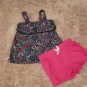 Jumping Bean 3T girls matching tank top & shorts